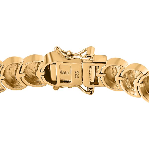 Flaches Scheibenarmband 19 cm image number 6