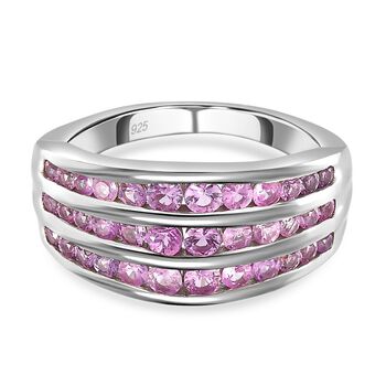 Premium Rosa Saphir Ring - 1,53 ct.