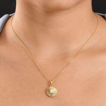 D&rsquo;Joy Moissanit Anh&auml;nger - 0,43 ct.