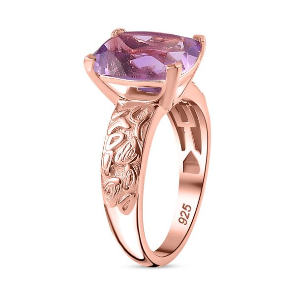 AA Rose De France Amethyst Ring - 4,18 ct. image number 5