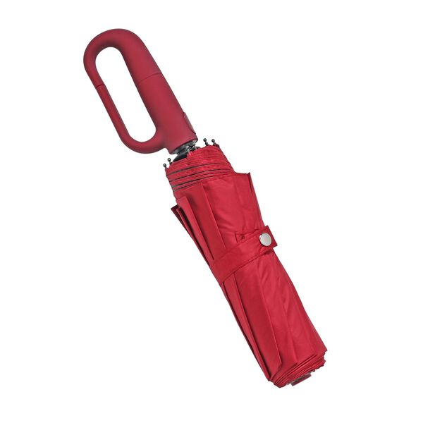 Sturmfester Regenschirm mit Aufbewahrungstasche, 58cm, Rot image number 5
