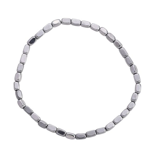 Silberbeschichteter H&auml;matit Schmuck Zubeh&ouml;r  ca. 301,50 ct. image number 8