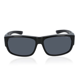 Sole und Luce - Swiss Eyewear - Ultra-Polarisierende Überbrille mit UV400-Schutz, Schwarz