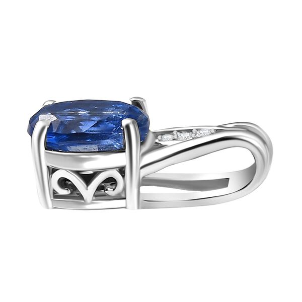 D'Joy 2er-Set AA Nat&uuml;rliches Kaschmir Kyanit und Zirkon Schmuckset - 3,17 ct. image number 6