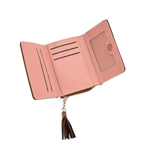 PU-Geldbörse mit RFID-Schutz, 11x8x4cm, Braun image number 5