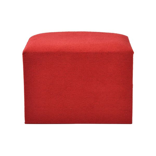 Samt-Schmuckk&auml;stchen mit Spiegel und 2 herausnehmbaren Schubladen, 14.5x12x10.5cm, Rot image number 4