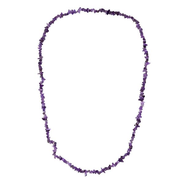 AA afrikanische Amethyst 70cm Halskette - 150 ct. image number 4