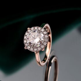 Moissanit Ring - 2,11 ct.
