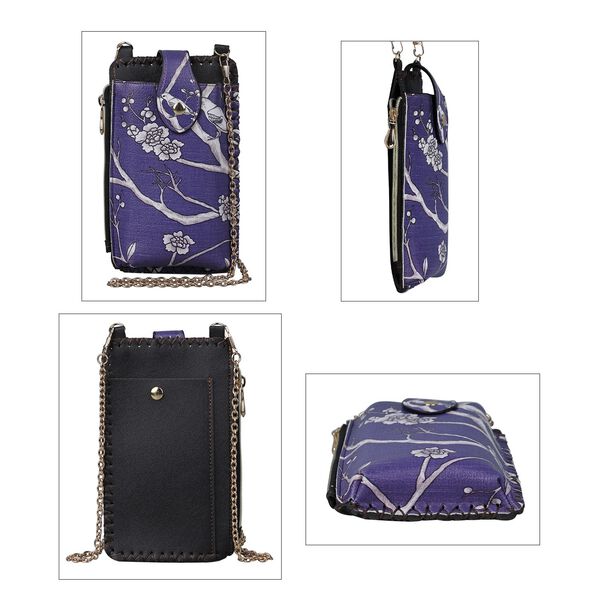 Crossbody Tasche, Blumenmuster image number 4