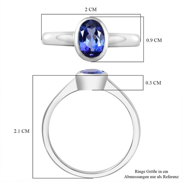 RHAPSODY AAAA Tansanit Ring - 1,12 ct. image number 7
