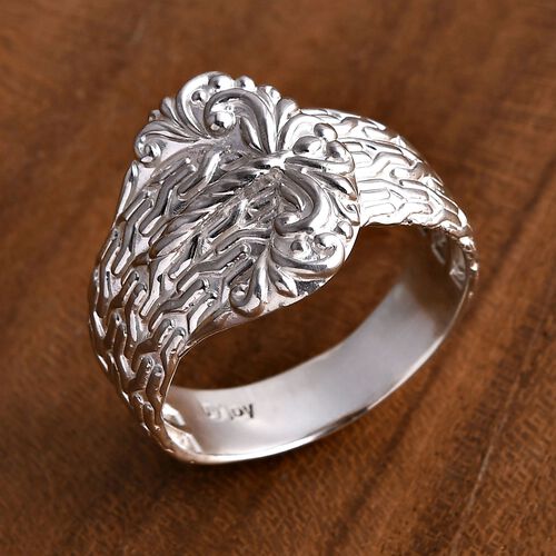 Royal Bali - D Joy 925 Silber Ring (Größe 20.00) ca. 6,38g image number 1