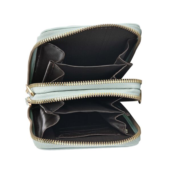 Crossbody Bag mit RFID Schutz, gr&uuml;n image number 5