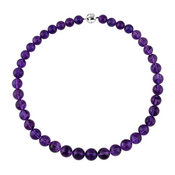 AAA afrikanische Amethyst-Halskette, 50 cm - 466,50 ct.