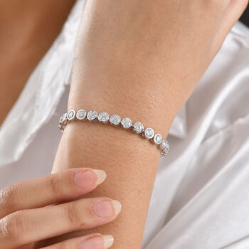 D'Joy Moissanit 20cm Armband - 10,82 ct.