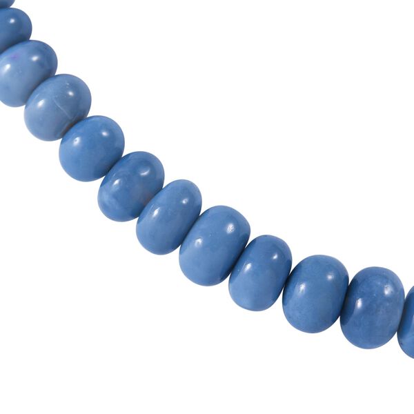 AA blaue Opal-Halskette, 45 cm - 200 ct. image number 2