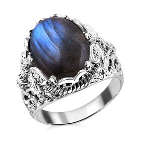 Royal Bali Kollektion- Labradorit Ring - 12,15 ct.