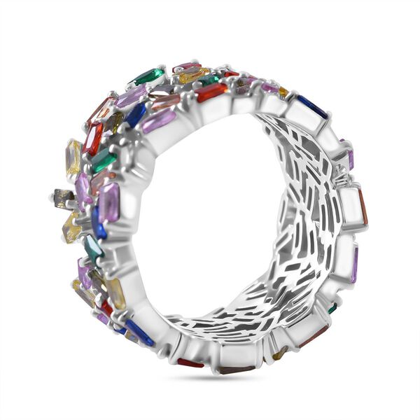LUSTRO STELLA Mehrfarbiger Zirkonia-Ring - 10,41 ct. image number 3