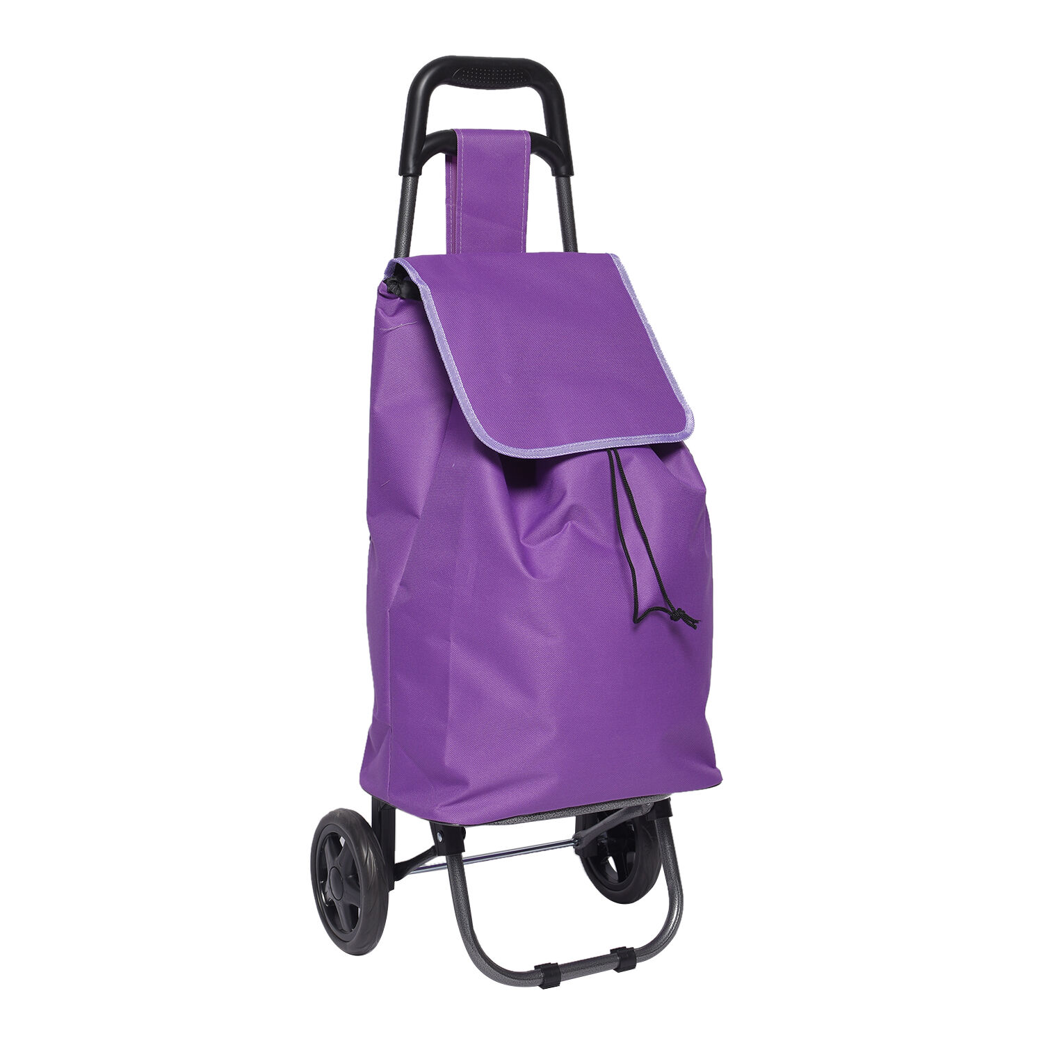 2 Rad Einkaufstrolley Lila SHOPLC