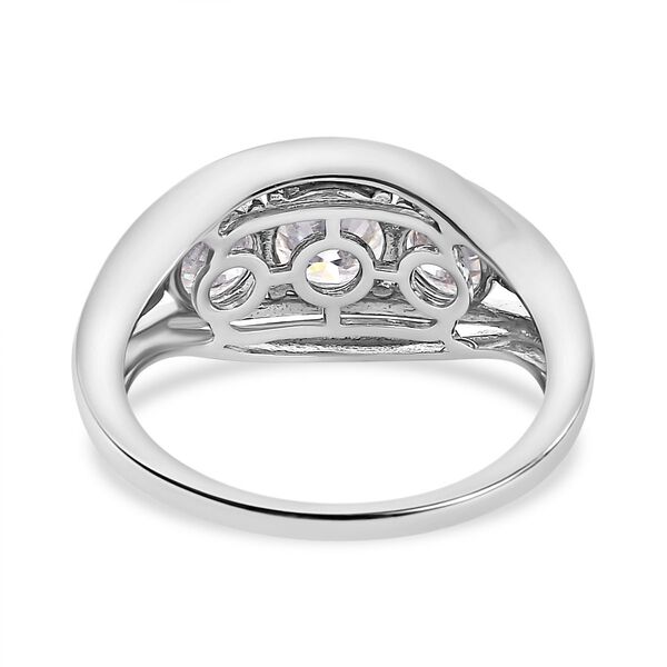 Moissanit Ring - 1,65 ct. image number 6