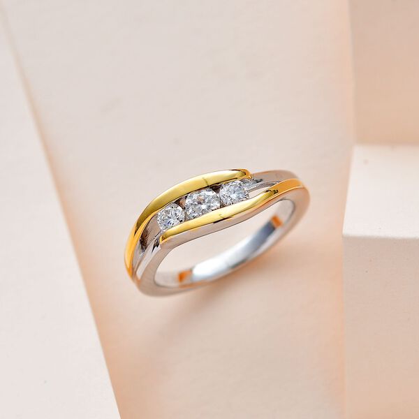 Moissanit Ring - 0,36 ct. image number 2