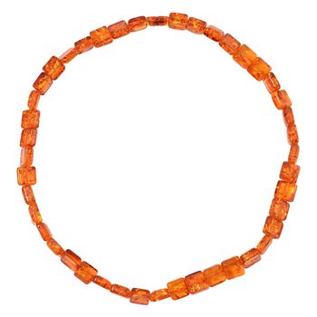 Erstellt Baltische Bernstein Halskette, 21 cm