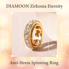 Zirkonia Eternity Anti-Stress Spinning Ring image number 7