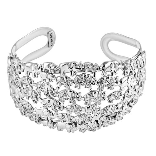 Royal Bali - 925 Silber Armreif ca. 19 cm ca. 32,46g image number 0