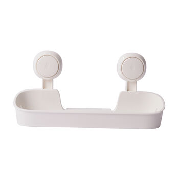 Multifunktionales Gew&uuml;rzregal mit Drucktastensperren, Gr&ouml;&szlig;e 31,8x11,5x6,2 cm, Wei&szlig;