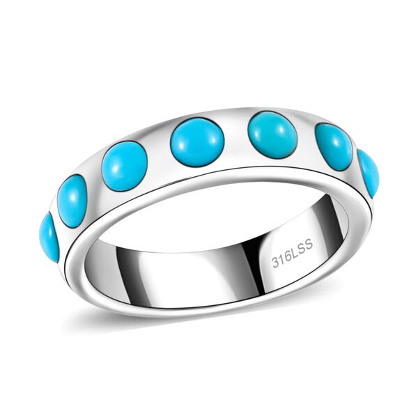 Sleeping Beauty Türkis Ring - 0,94 ct. image number 4