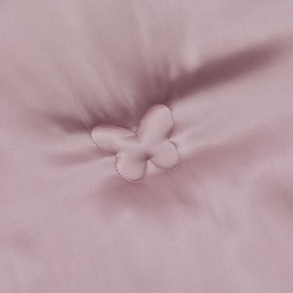 Serenity Night Seidendecke aus 100% Maulbeerseide mit 500gsm Kunstdaunenf&uuml;llung, 135x200cm, Rosa image number 7
