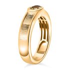 AA Natürlicher, goldener Tansanit Ring, ca. 0,44 ct. image number 4