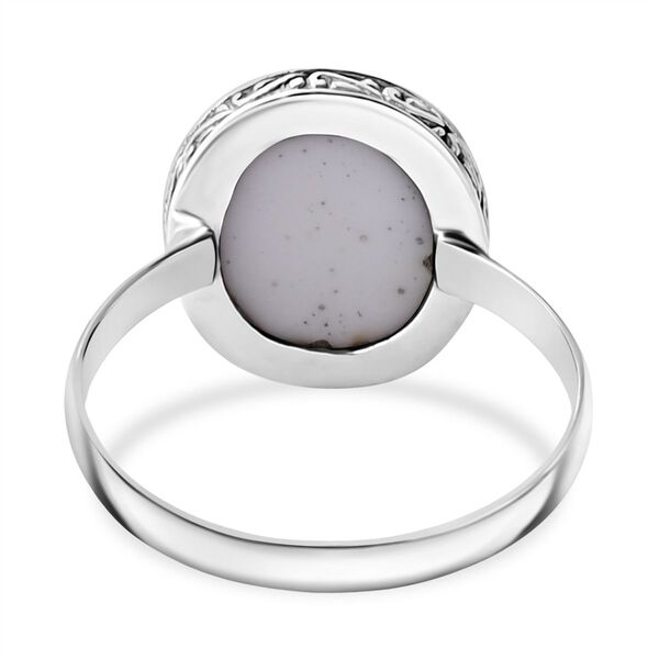 Royal Bali - Perlmutt Ring 925 Silber (Größe 18.00) image number 5