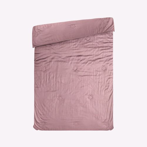 Bambus-Bettdecke mit Steppung, temperaturausgleichend, hypoallergen, mit 100% Bambusfüllung, 135x200cm, Mauve image number 0