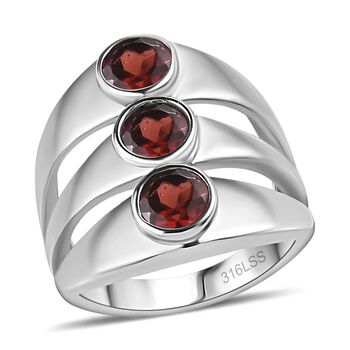 Roter Granat-Ring - 1,83 ct.