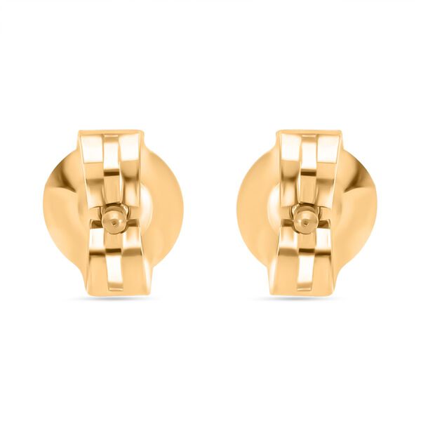 LUXURIANT VS Labor Diamant Ohrstecker, 925 Silber Gelbgold Vermeil - 1,50 ct. image number 5