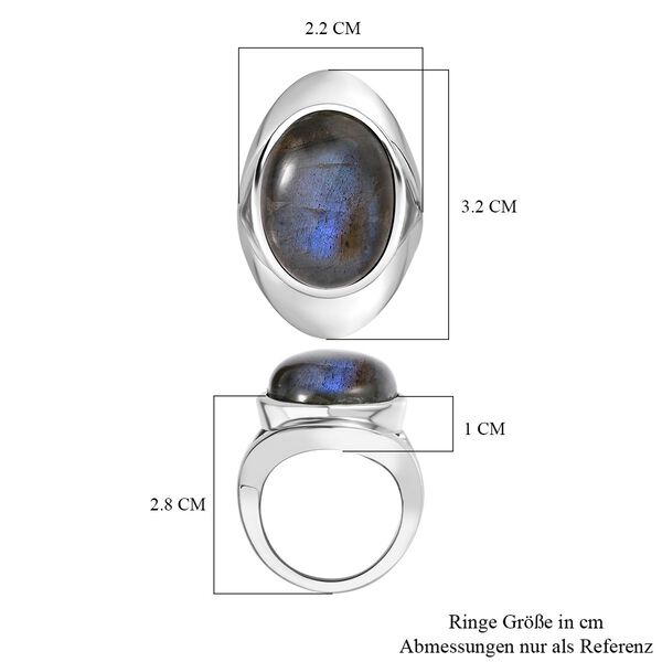 Labradorit Ring - 16,74 ct. image number 7