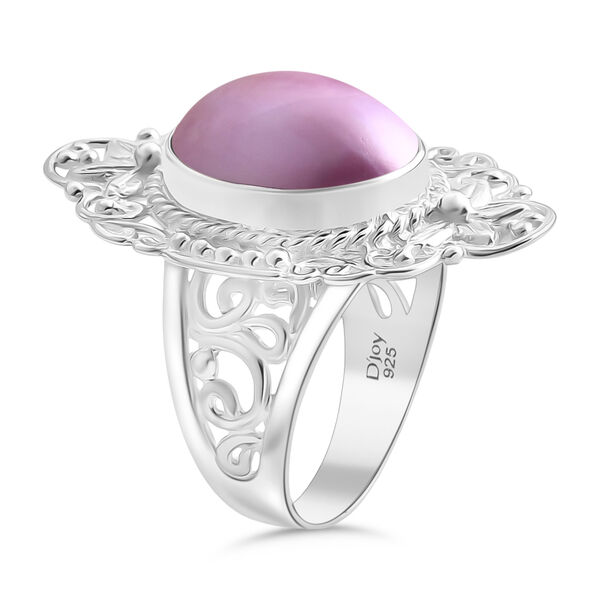 D'Joy Royal Bali - Rosa Mabe Perle Ring image number 4