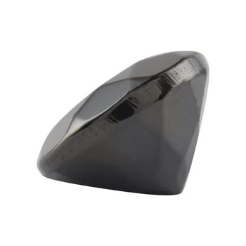 2er-Set AAAA Shungit ungefasste Edelsteine, Tropfen- und Facettenschliff - 6,75 ct.