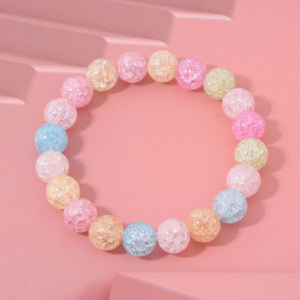 Regenbogen Eis Quarz Armband, 19 cm - 287,80 ct. image number 1