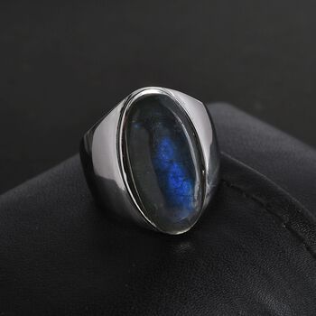 AAA Labradorit Ring - 10,61 ct.