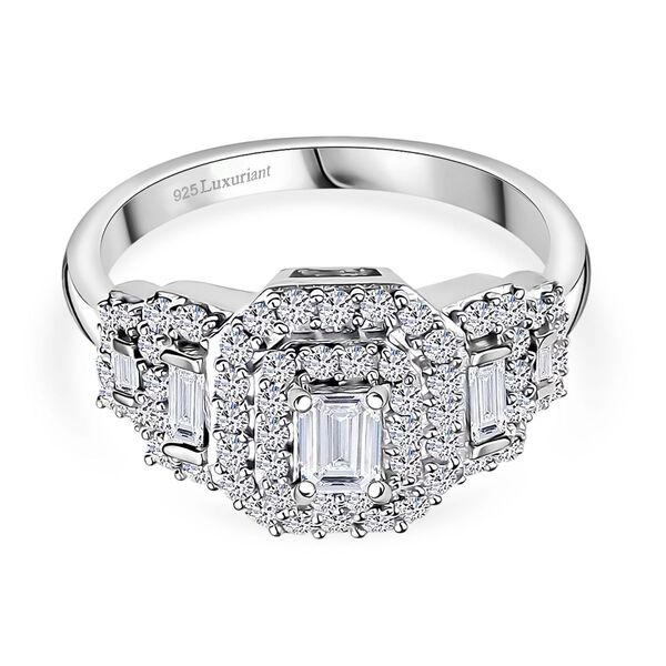 LUXURIANT SGL zertifizierter VS-EF Labor Diamant Ring - 1 ct.