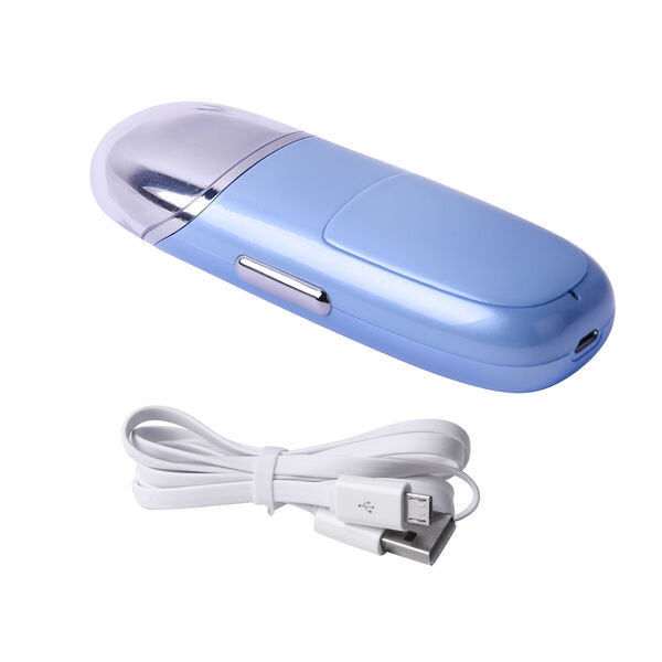 Gesichtswasserspray + kosmetisches Massageger&auml;t, Blau image number 2