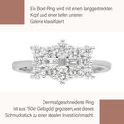 ILIANA Diamant zertifiziert SI G-H Ring 750 Weißgold image number 3