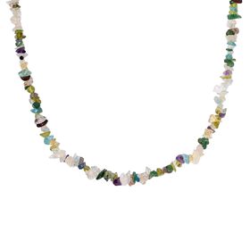 Multi-Edelstein-Halskette, 91cm - 254 ct.