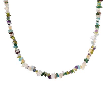 Mehrfarbig Edelsteine Kette 91 cm ca. 254.00 ct
