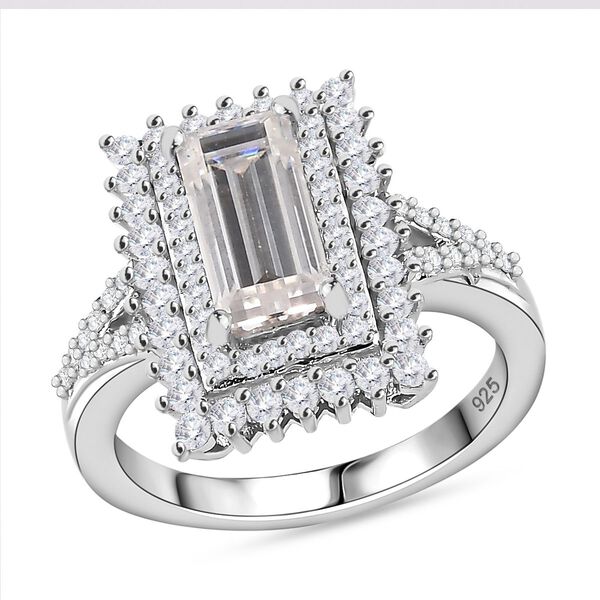 Moissanit Ring - 2,98 ct. image number 6