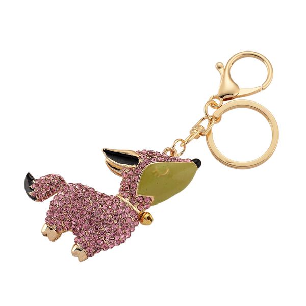 3er-Set Mehrfarbige Kristall-, Harz- und Emaille-Schl&uuml;sselanh&auml;nger image number 4