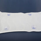 Ganzkörper Badewanne rutschfeste Matte mit Kissen, Größe 121x48 cm, Weiß image number 5