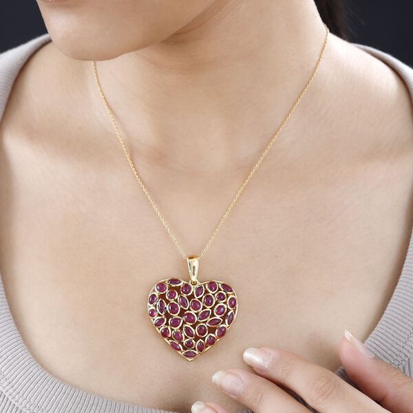 AA afrikanischer Rubin-Anhänger - 15,21 ct. image number 9