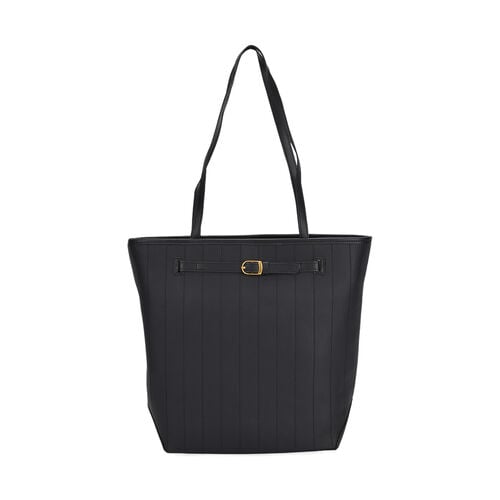 ";lifestyle-Color:White   size/Profile: Genunie Leather Tote Bag  :wall(exterior);Genunie Leather Lining(interior):polyester   Pockets(exterior):zipped-1; (interior):zipped-1,slip-1.Measurement(inch):25*11*32cm; "